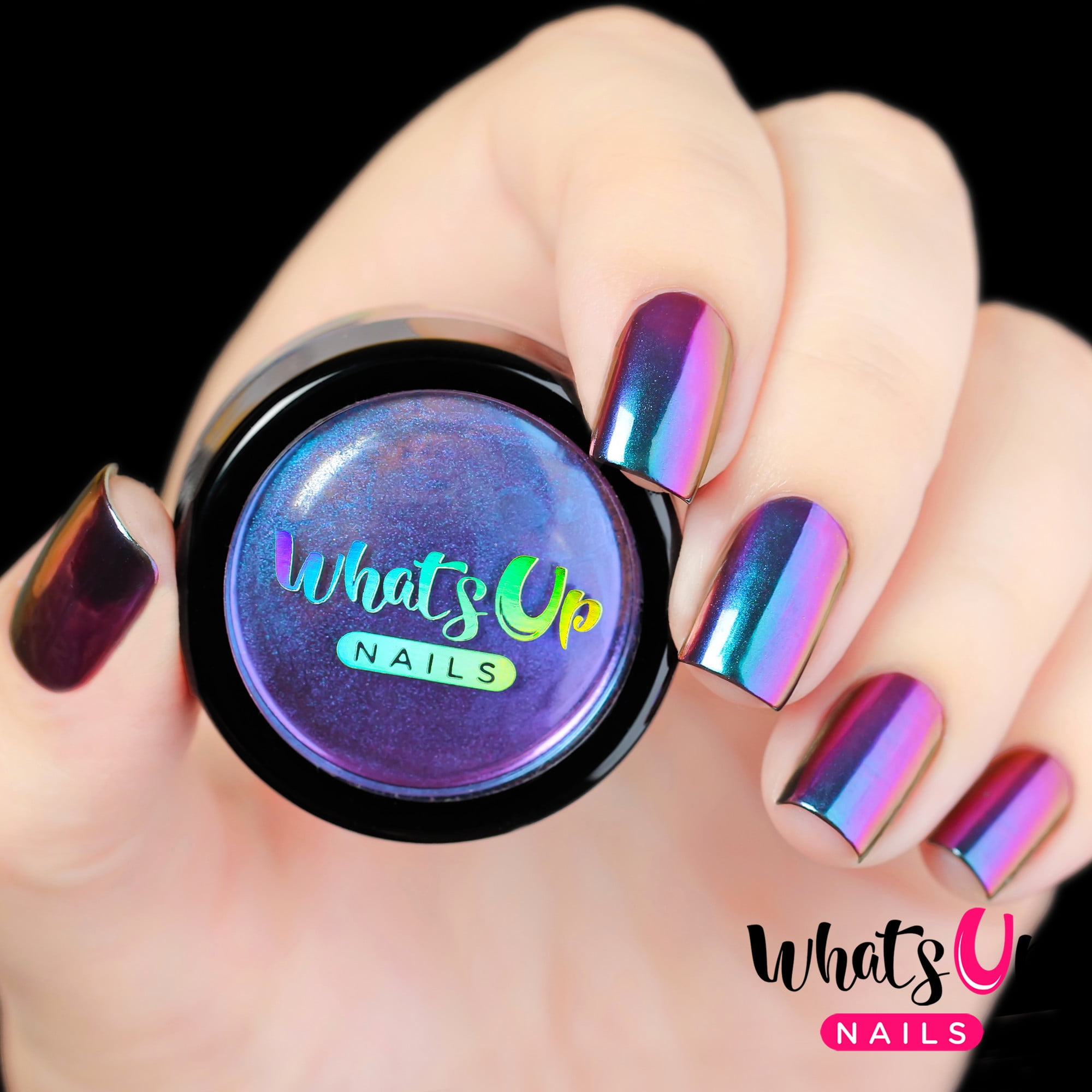Whats Up Nails - Dream Powder Magic Color Shifting Pigment with Multi Chrome Mirror Effect