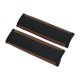 thumbnail image 1 of Cojín para cinturón de seguridad negro marrón de Bargains Únicos, cuero sintético, 24 cm, cojín para correa de cinturón, acolchado para hombros, 2 piezas, 1 of 6