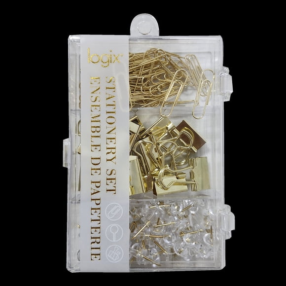 Logix Gold Stationary Set