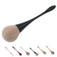 thumbnail image 3 of Electroplating Handle Cosmetic Foundation Blusher Face Blush Powder Brushes Fiber cosmetics Portable Soft Fiber Brush Makeup Tools, 3 of 8