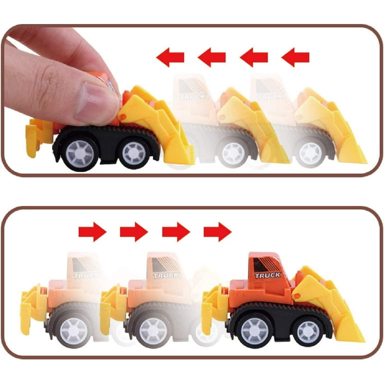 20 Piece Pull Back Cars Toy Cars Vehicle Set for Toddlers Kids Play Cars Type Random