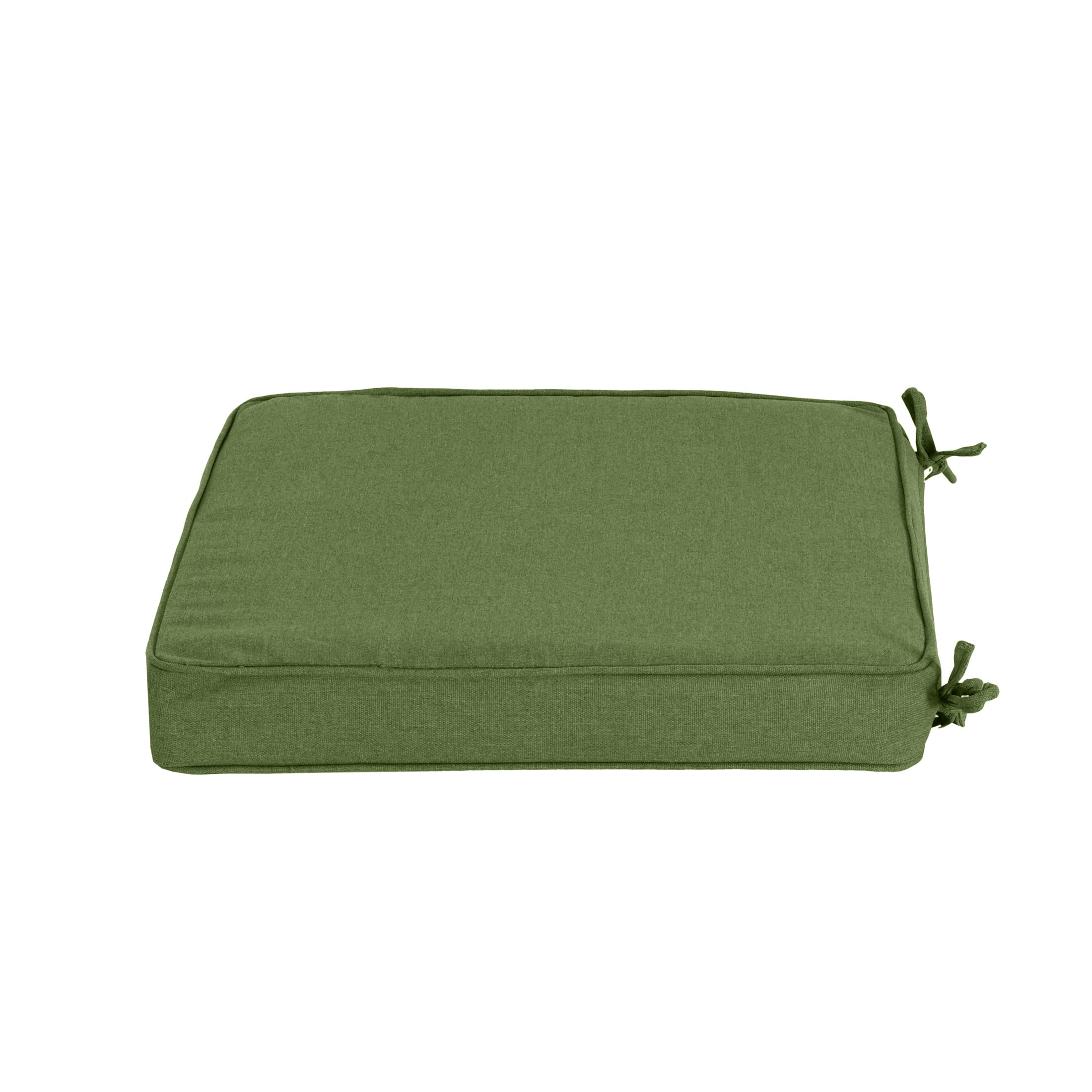 Christopher Knight Home Outdoor Seat Cushion, 19"x 19"x 3", Green