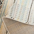 thumbnail image 5 of SAFAVIEH Adirondack Maria Striped Area Rug, Ivory/Blue Grey, 6' x 6' Round, 5 of 7