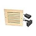 thumbnail image 3 of CabCool1201 Single 120mm Fan Cooler Kit with Custom Wood Grill/Thermal Controller, 3 of 4