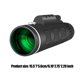 thumbnail image 3 of Telescopio Monocular 40x60 Prisma BAK4 de Alta Potencia | Visión diurna/nocturna | Lente de ojo de 18 mm | Lente de objetivo de 40 mm | Diseño compacto y ligero | Transmisión de luz superior, 3 of 8