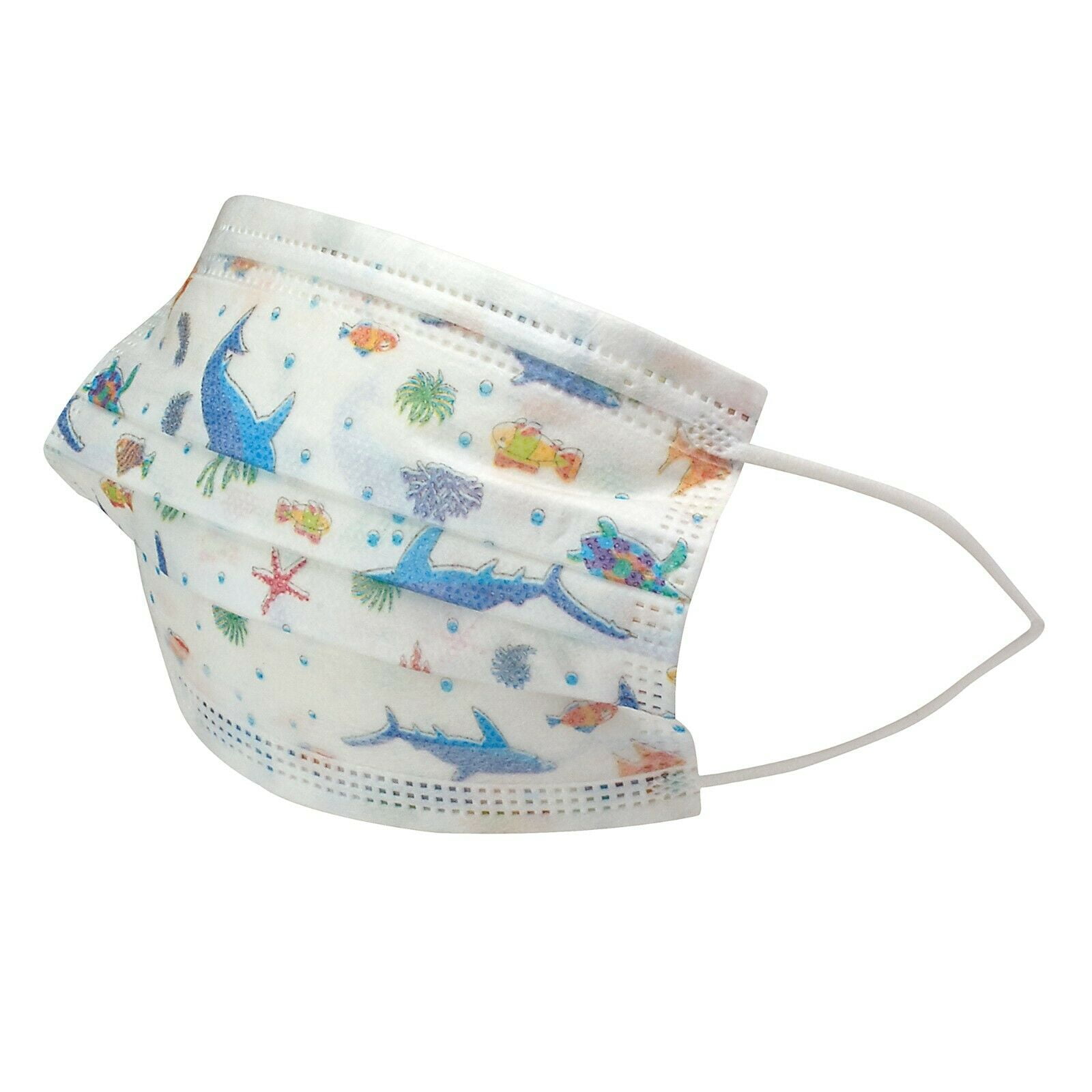 NEW KIDS Disposable Face Mouth Mask 3Ply Ear Loop 50 PCS CHILDRENS