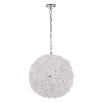 Craftmade 48493 Roxx 4 Light 22" Wide Crystal Pendant - Chrome