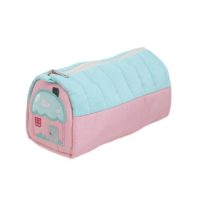 Bolsa a lápiz Lindo estuche de lápiz de dibujos animados para niños con premio a salón de clases Niños Rosa