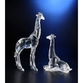 thumbnail image 2 of Set of 2 Clear Decorative Icy Giraffe Table Top Figures 15.5", 2 of 2
