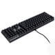 thumbnail image 3 of Teclado mecánico 50 millones de clics Interfaz USB duradera y sensible Interruptor azul Teclado RGB de 104 teclas para computadora, 3 of 8