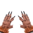 thumbnail image 5 of CNJKEHIUV Halloween Gloves Under $6 Halloween Furry Dragon Claw Gloves Animal Cosplay Costume Accessory, 5 of 9