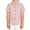 Pink, variant on Striped Tshirts for Children Button Down Collared Shirts Short Sleeve Summer Casual Tops Loose Fit Fashion Versatile Top Blue 110