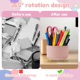 thumbnail image 4 of MesaSe Office Supply Set Practical Desk Accessories Set Portable Desk Office Supply Set Convenient Office Desk Accessories with 360° Pen Holder Staples Scissor for Office Home, 4 of 10