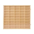 thumbnail image 1 of DOLITY Action Figures Display Model Car Display Case Storage Shelf Showcase Car Display 45 grids, 1 of 9