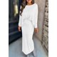 thumbnail image 2 of Conjunto de Dos Piezas PRETTYGARDEN Blusa Blanca de Manga Larga y Falda Larga Talla L, 2 of 4