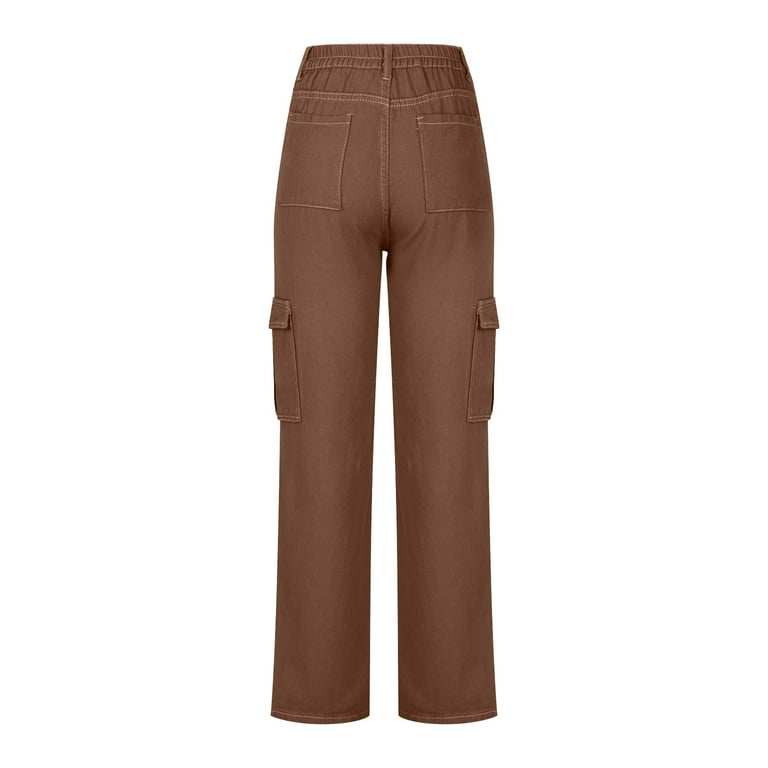 Honeeladyy Women's Cargo Pants High Waisted Baggy Cargo Honeeladyy Women's Cargo Pants High Waisted Baggy Cargo