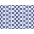 thumbnail image 1 of Ahgly Company Tapis d'Intérieur Lavables en Machine Rectangle Bleu Lavande Transitionnel, 5' x 7', 1 of 7