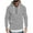 Gray, variant on BiZtdJrK Quarter Zip Pullover Men Big and Tall Long Sleeve Hooded Sweatshirts Drawstring Slim Fit Casual Hoodies with Pockets Army Green M