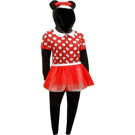 Minnie Mouse Dress Women's Cosplay Union Suit