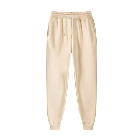 

And Pants Color Leisure Trousers And Men Solid Autumn Women Winter Men s pants Big And Tall Pants Foam Plush Memory Foam Slip Mens Scrub Pants with Pockets Simple L Men S Pants with Elastic Waistband