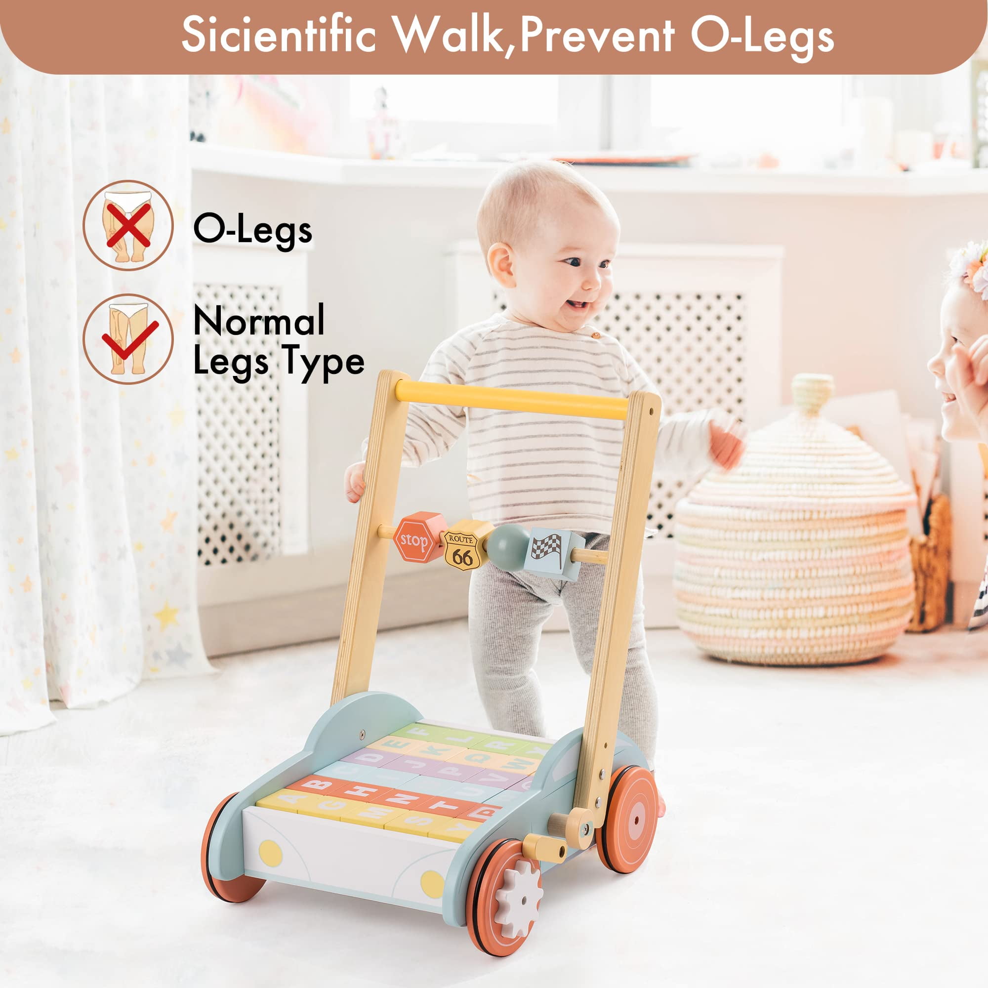 Wooden baby 2024 walker price