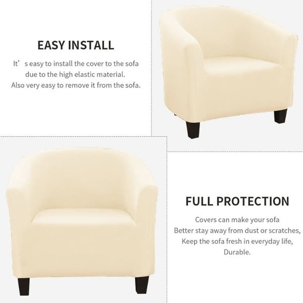 Elastic Tub Sofa Armchair Seat Cover Protector Washable Furniture Slipcover Gift