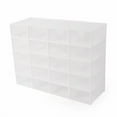 thumbnail image 5 of 20PCS PP Foldable Stackable Plastic Shoe Box Storage Organizer Transparent Case, 5 of 24