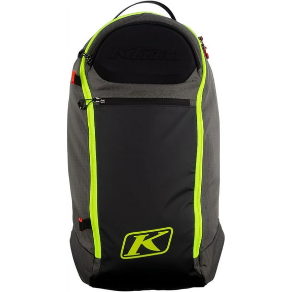 KLIM Krew 16 Pack Technical Snowmobile Backpack - Castlerock - Hi-Vis
