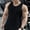 Black, variant on KeShDi Men's Gym Tank Tops Plus Size Men's Summer Loose Sports Casual Fitness Training T-Shirt Base Layer Top Black 3X