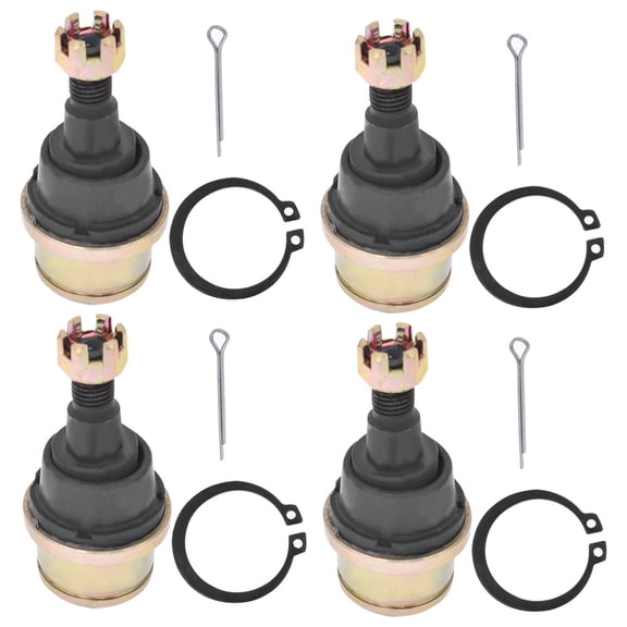 LABLT 4-Pack Upper Lower Suspension Arm Ball Joints Set Replacement for Honda Rincon Rancher Pioneer Foreman