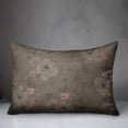 thumbnail image 3 of Creative Products Multi Floral Brown 20 x 14 Spun Poly Pillow, 3 of 3