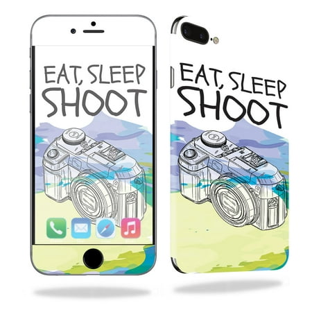 Skin For Apple iPhone 7 Plus – Eat Sleep Shoot | MightySkins Protective, Durable, and Unique Vinyl Decal wrap cover | Easy To Apply, Remove, and Change Styles | Made in the
