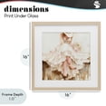 thumbnail image 4 of Stupell Industries Rustic Lodge Cowgirl On The Fence Birch Framed Print Under Glass, 16 x 16, by Tina LeCour, 4 of 8