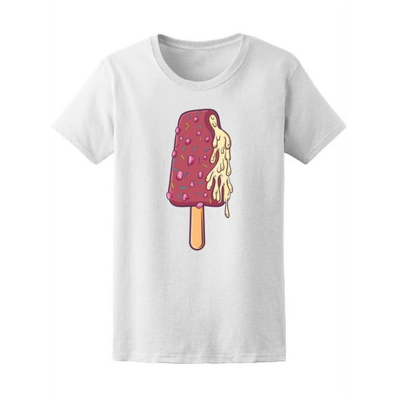 Cute Colorful Ice Cream Pop Tee Women's -Image by Shutterstock
