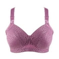 thumbnail image 2 of Avtoify Women Large Thin Bra Summer Bras for Women Wirefree Side Support Full Cup Wear, 2 of 7