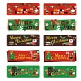 thumbnail image 1 of Gkeoshab Stickers 10Pcs Personalized Christmas Address Labels PVC Self Adhesive Addresses Stickers For Mailing Envelopes Home & Garden, 1 of 7