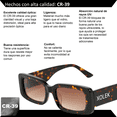 thumbnail image 3 of Lentes De Sol Xolek 109 Acetato Cr39 Rectangular, 3 of 7