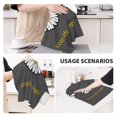 thumbnail image 3 of Sikiie Keep Life Simple Daisy Flower Waffle Weave Kitchen Dish Cloth,Super Absorbent Kitchen Dish Towels 16*26 Inches for Dish Rags Washing Dishes, Drying Dishes, 3 of 7
