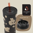 thumbnail image 3 of Contigo Streeterville 2.0 Insulated Stainless Steel Tumbler with Straw, 24oz, Licorice, 3 of 8