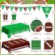 thumbnail image 2 of Kit de artículos de fiesta QZYL Football para 24 personas con platos, tazas, etc., 2 of 7