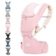 thumbnail image 1 of TALENBEEN Portabebés con asiento de cadera Portabebés Portabebés para toda la temporada Portabebés multifuncional Portabebés recién nacido a niño pequeño Portamuñecas delantero y trasero para hombres, 1 of 3