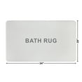 thumbnail image 6 of Better Homes & Gardens Signature Soft Cotton Memory Foam Bath Rug, Arctic White, 20" x 34", 6 of 10