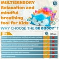 thumbnail image 6 of BE Buddy Multi-Sensory Weighted Stuffed Animal, Diaphragmatic Breathing Pillow & Lavender-Scented Eye Pillow for Kids | Calming Sensory Toys - Anxiety Relief, Stress Management | Orange Owl, 6 of 9
