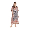 thumbnail image 2 of Oussum Caftan pour Femmes Robe Été Ample Décontractée Grande Taille Robe de Soirée Imprimée Caftan Long pour Dames Robes Élégantes en Ligne, 2 of 4