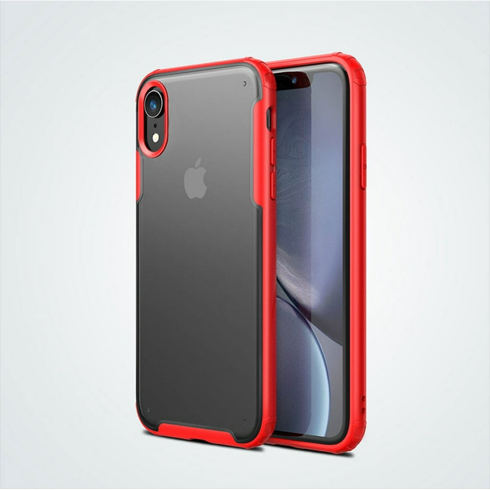 Antifall armor Case for iPhone XS MAX XR X PC frosted