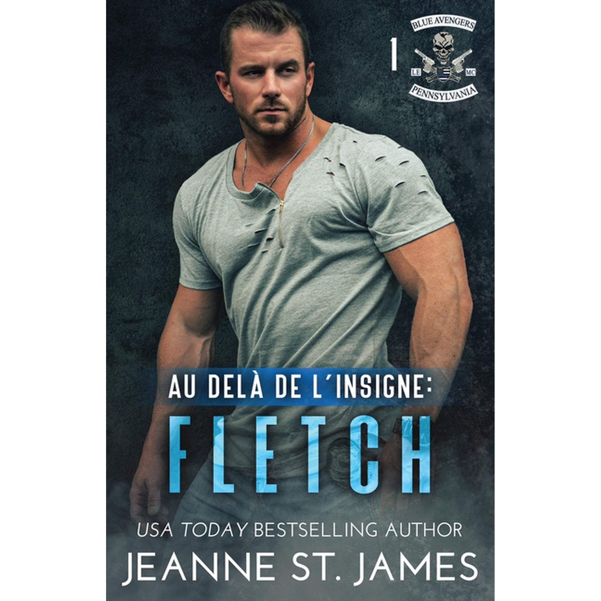 Blood Fury MC (&Eacute;dition Fran&ccedil;aise) Au-del&agrave; de l insigne: Fletch Book 1 (Paperback)