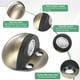 thumbnail image 2 of Uxcell 4-Pack Topes de Puerta Montados en el Suelo, Tope Magnético de Media Cúpula de Acero Inoxidable con Amortiguador de Goma Plástica [Bronce Verde], 2 of 7