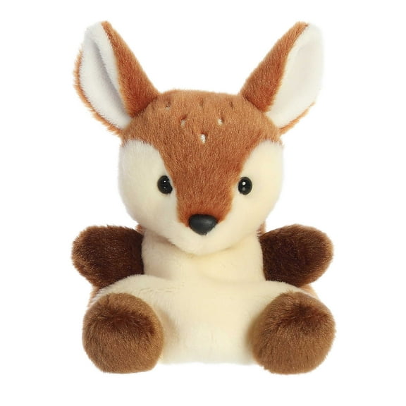 Aurora - Mini Brown Palm Pals - 5" Dalia Fawn - Adorable Stuffed Animal
