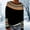 Black, variant on Retro Sweaters for Women Warm Winter Sweaters for Women Norwegian Sweater Retro Sweater Cable Knit Pullover Wool Sweater Women's Sweaters Yellow S
