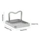 thumbnail image 2 of Reposacucharas con soporte para tapas Reposatapas para ollas Soporte multifuncional para espátulas Mientras se cocina para la cocina y la encimera, 2 of 6